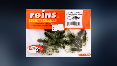 Reins "Ring Shrimp" 2" 001 Watermelon seed 12шт