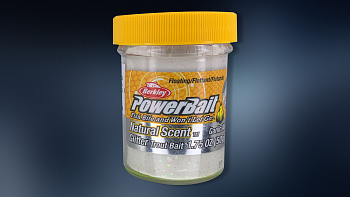 PowerBait "Natural Scent" 1290576 Garlic/Ail + Glitter (50гр) 