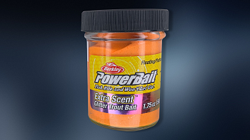 PowerBait "Extra Scent" 1633590 Orange/Cheese + Glitter (50гр) 