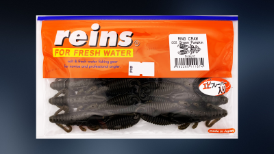 Reins "Ring Craw" 3" 002 Green pumpkin 8шт