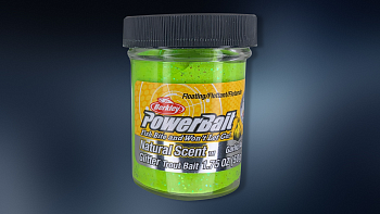 PowerBait "Natural Scent" T203186 Garlic/Ail + Glitter (50гр) 