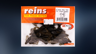 Reins "Hog Tiny" 2" 002 Green pumpkin 10шт