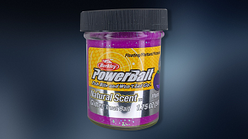 PowerBait "Natural Scent" 1525278 Plum + Glitter (50гр) 