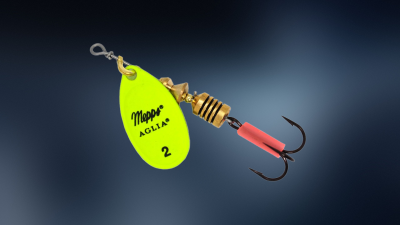 Блесны "Mepps" Aglia Fluo №2 4.5г Chartreuse