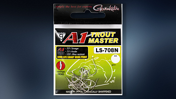 Gamakatsu "TM A1 LS-708N Hooks Nickel" 