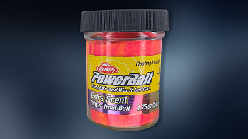 PowerBait "Extra Scent" 1633589 Sherbet/Cheese + Glitter (50гр) 